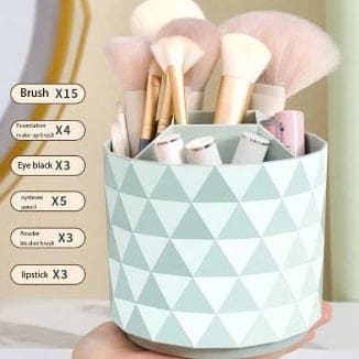 Diamond Rotating Brush Barrels, Desktop Round Eyebrow Pencil Lipstick Holder, 5 Compartments Universal Storage Container, Multifunctional Dressing Table Organizer, Desktop Shelf Stand, 360 Rotatable Stationary Storage Bucket Diamond Rotating Brush Barrels, Desktop Round Eyebrow Pencil Lipstick Holder, 5 Compartments Universal Storage Container, Multifunctional Dressing Table Organizer, Desktop Shelf Stand, 360 Rotatable Stationary Storage Bucket